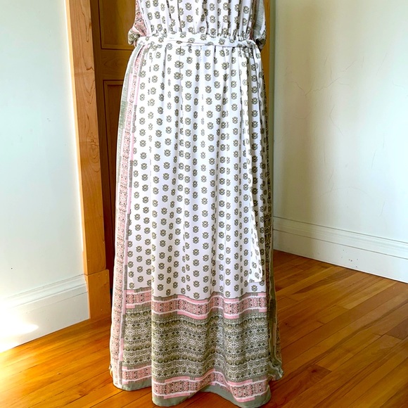NWOT Gap Sleeveless Summer Maxi Dress, Size M Tall - Picture 3 of 16